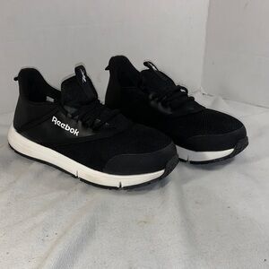 Reebok Work Womens ‘DayStart’ Black/White Slip Resistant/ Steel Toe Shoes